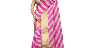 Kerala Wedding Saree Jay Fashion Pink Banarasi Silk Saree