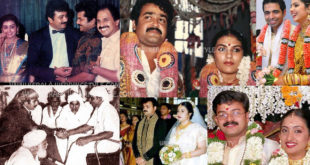 Malayalam Celebrities Rare Wedding Photos