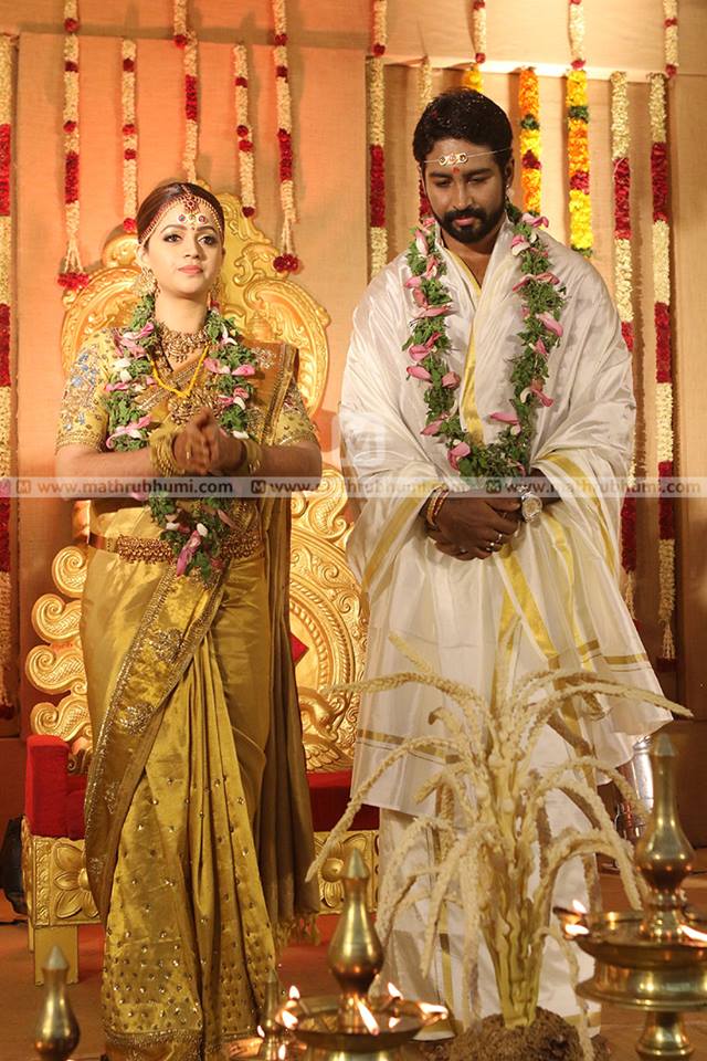 Actress Bhavana Wedding Photos